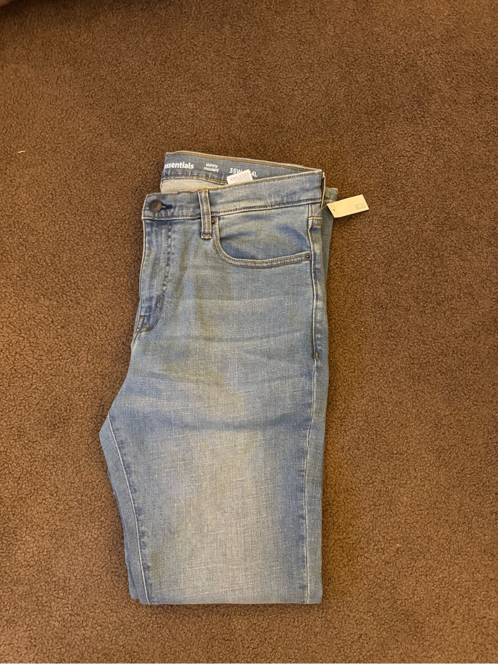 Amazon Essentials Mens Light Blue Skinny Jeans